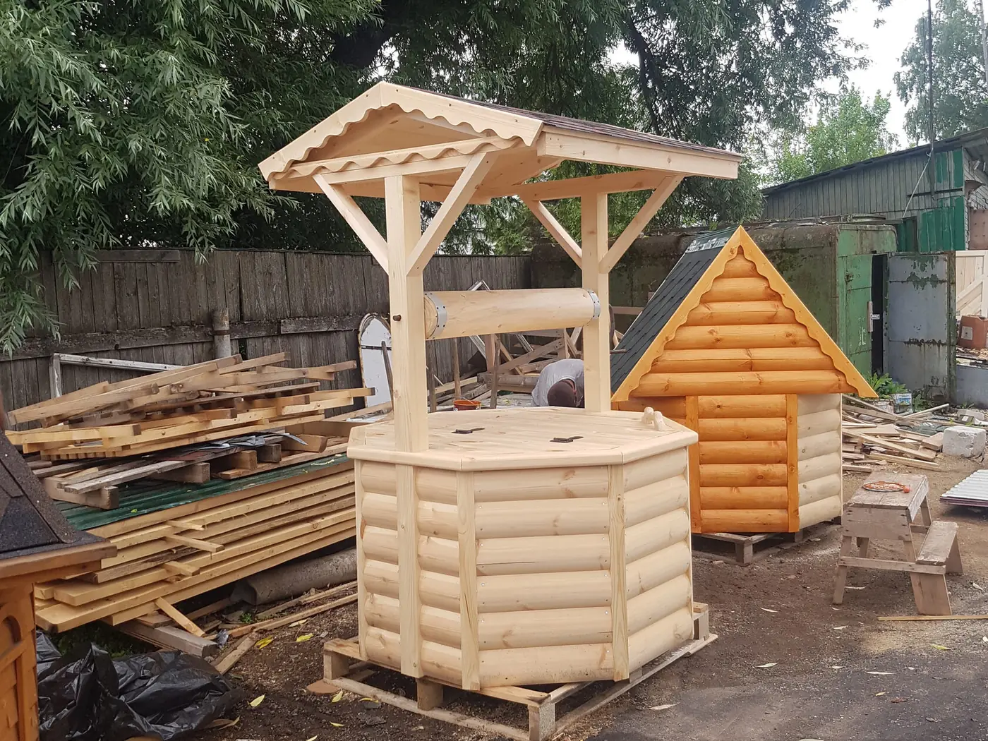 Колодезные домики