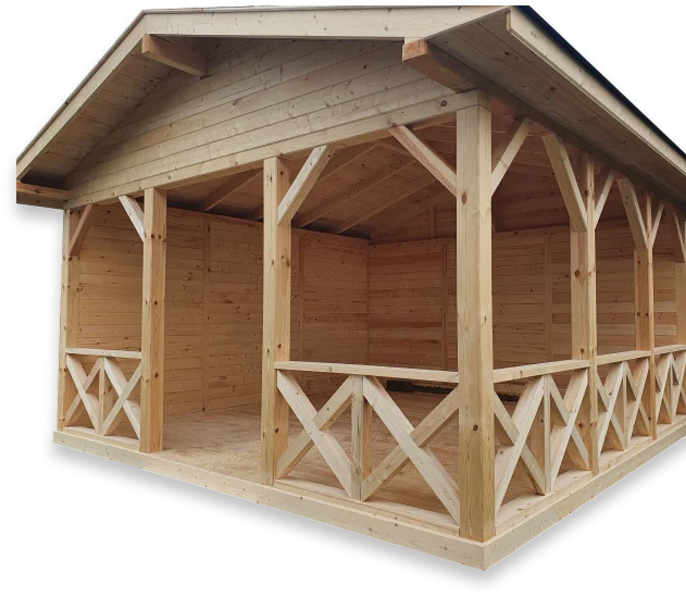 Беседка от Можайского плотника